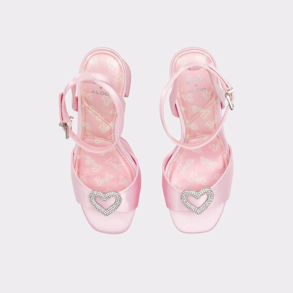 Barbie X Aldo Barbiepltfm Platform Sandal High Heels Pink - LIMITED - SIZE: 7 US - Picture 4 of 5